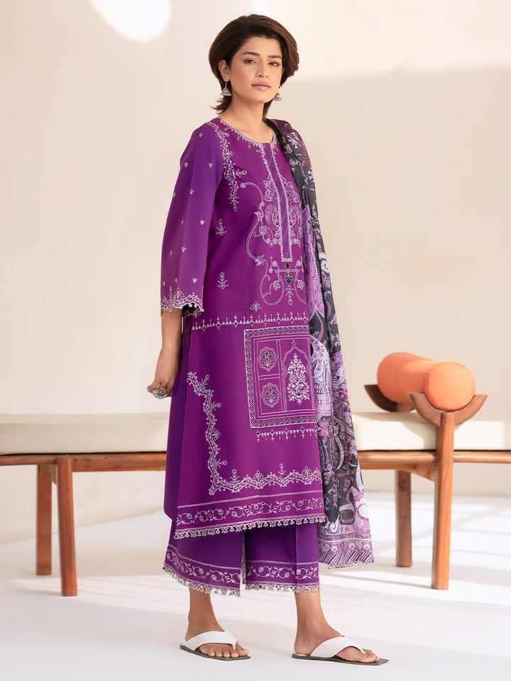 85 - A | Silk Dupatta | Aina Summer Edit '25 By Bin Ilyas - Rabbani Cloth House