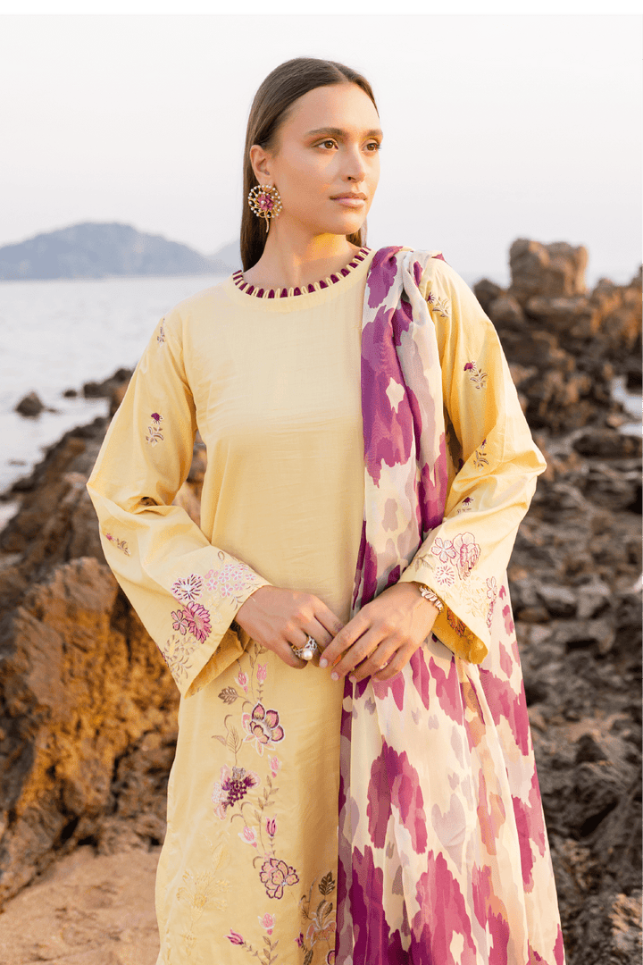 9178 | Embroidered Lawn | Tuscany Embroidered '25 By Rashid - Rabbani Cloth House
