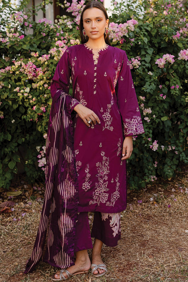 9180 | Embroidered Lawn | Tuscany Embroidered '25 By Rashid
