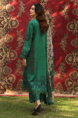ANW6-14 - Aniq Unstithed Embroidered Linen Collection By Charizma