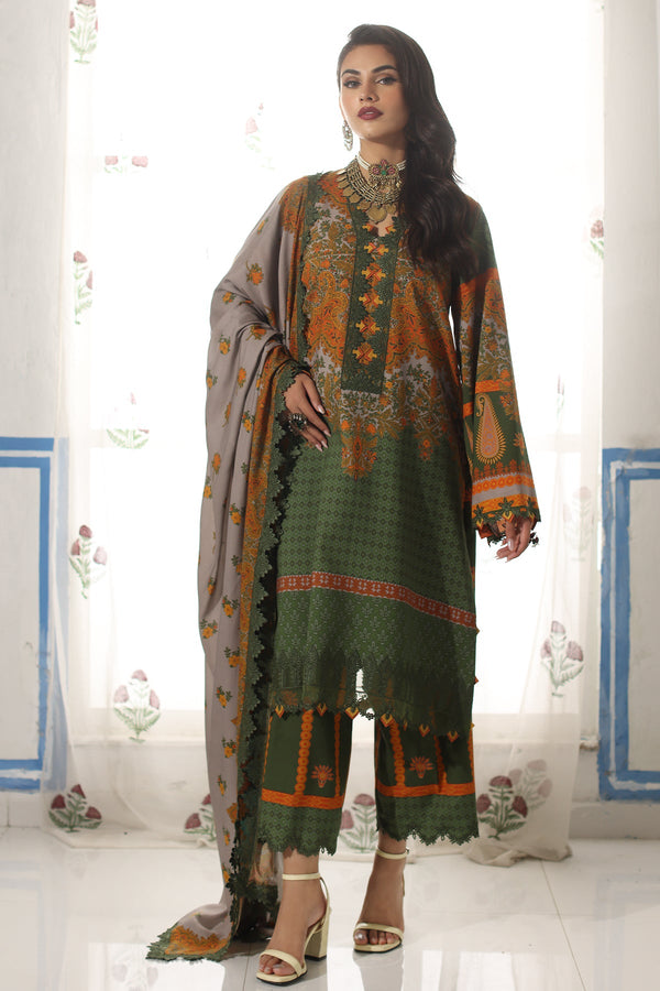 CVW4 | Winter | Virsa Unstitched Embroidered By Charizma