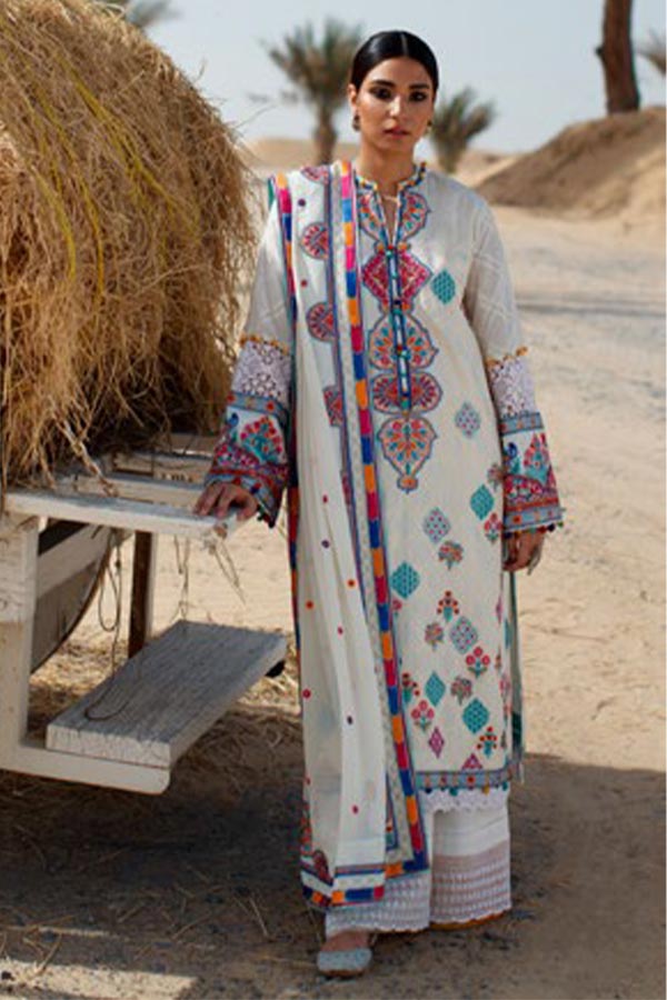 Aysan Lawn ZL22-08B VOL 22 by Zaha