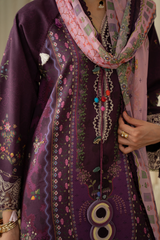 AMELINE (AK-05) | Print Luxe Linen '26 By Abyaan