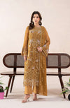 AN-02 - Anaya Noor Unstitched Chiffon 3 Piece Suit by Zebtan