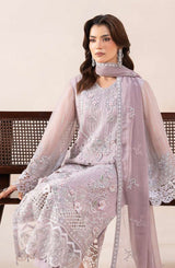 AN-01 - Anaya Noor Unstitched Chiffon 3 Piece Suit by Zebtan