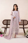 AN-01 - Anaya Noor Unstitched Chiffon 3 Piece Suit by Zebtan