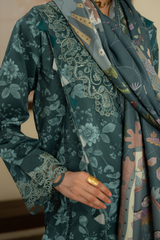 AVELINE (AK-08) | Print Luxe Linen '26 By Abyaan