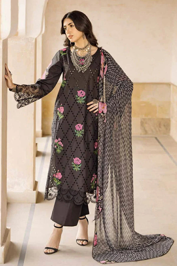 CAD5-03 - Volume 01 – Andaaz Embroidered Lawn By Charizma