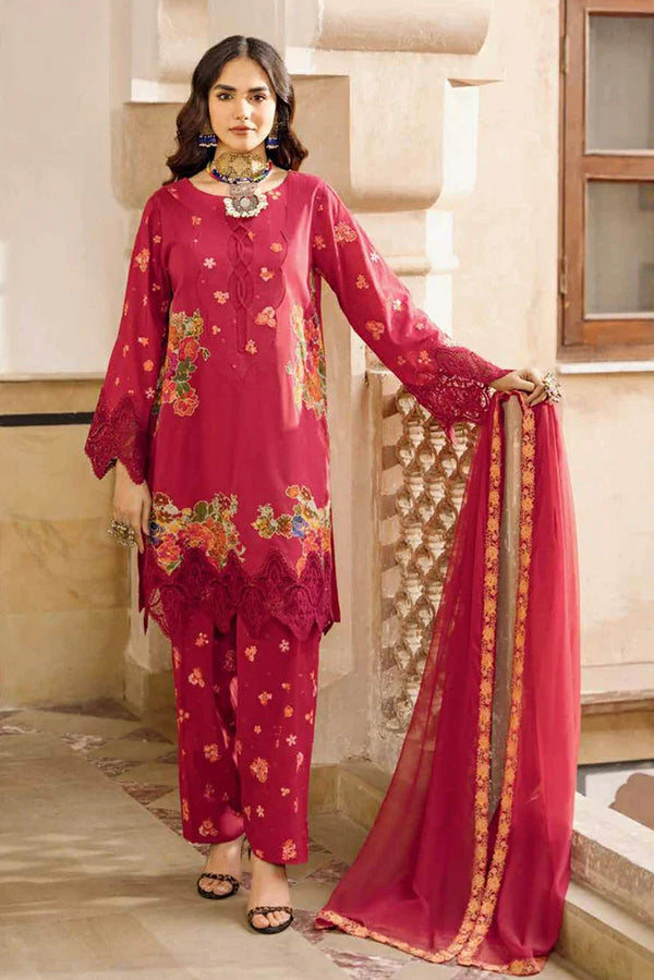 CAD5-05 - Volume 01 – Andaaz Embroidered Lawn By Charizma