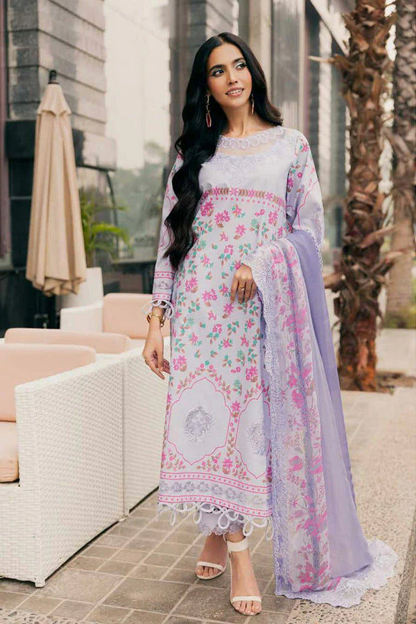 CIN5-03 – 3pc Infinity Embroidered Printed Lawn By Charizma