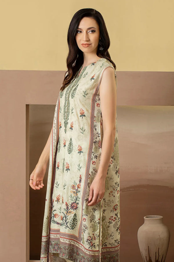 Berlin 3Pc Premium Embroidered Karandi – 8211 By Rashid