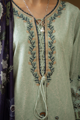 CELESTE (AK-09) | Print Luxe Linen '26 By Abyaan