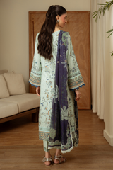 CELESTE (AK-09) | Print Luxe Linen '26 By Abyaan
