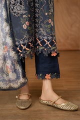 CELINE (AK-03) | Print Luxe Linen '26 By Abyaan