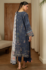 CELINE (AK-03) | Print Luxe Linen '26 By Abyaan