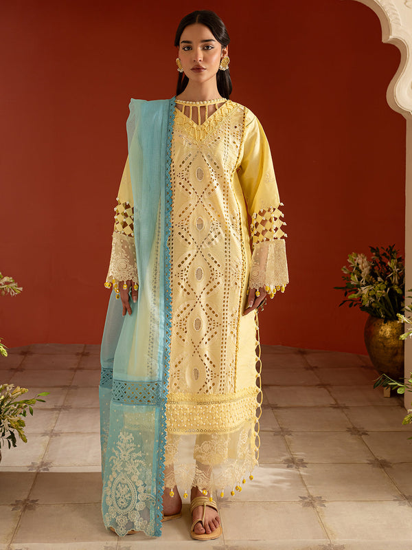 DSC-11 | Embroidered Lawn | Dastaan E Noor By Prishay