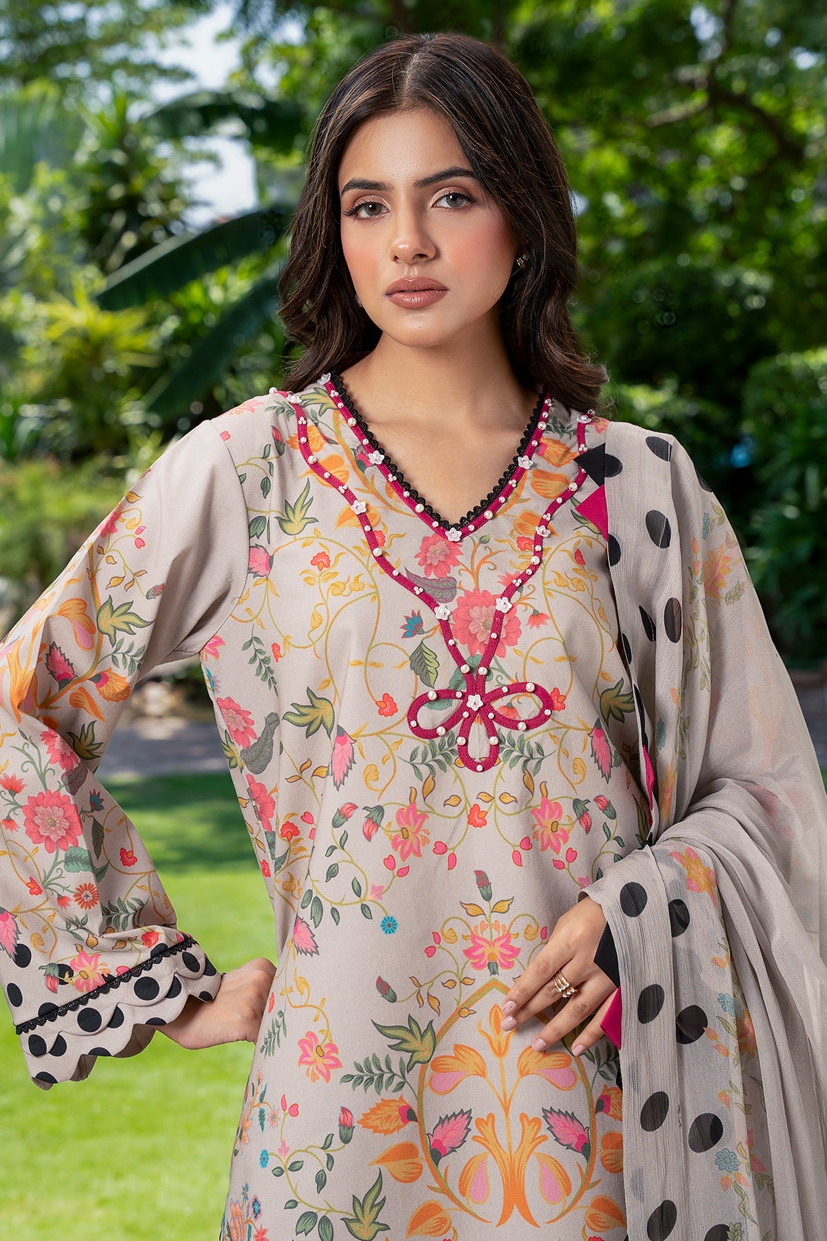 D# - 25 | C-Print Printed Lawn C-Print Vol 3 By Charizma