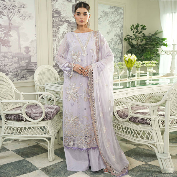 ZM-06 | Mahroosh Unstitched Chiffon '25 By Zebtan