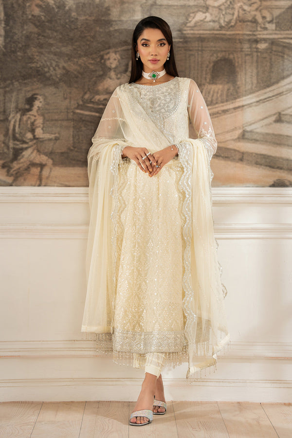 Ayda - Z-03 - Embroidered Heer Unstitched Formals By Zarif
