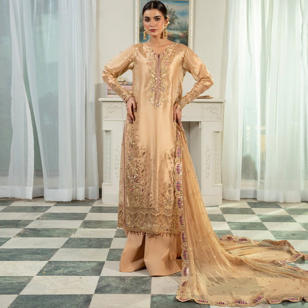 ZM-05 | Mahroosh Unstitched Chiffon '25 By Zebtan