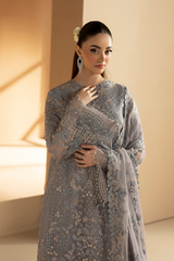 Silver Sage | Purkashish Embroidered By Lavish