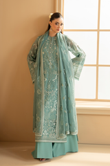 Aqua Mist | Purkashish Embroidered By Lavish