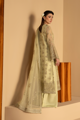 Pistachio Glow | Purkashish Embroidered By Lavish