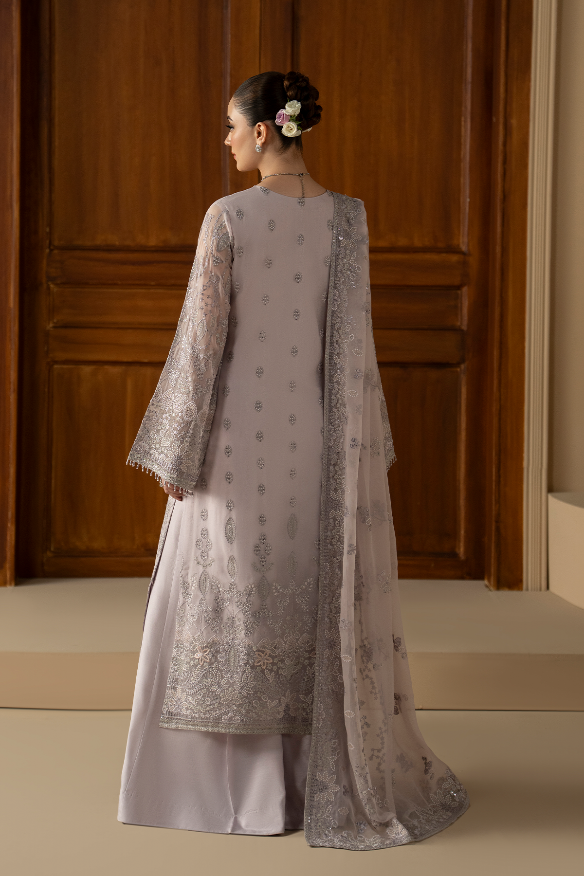 Lilac Mist | Purkashish Embroidered By Lavish