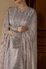 Lilac Mist | Purkashish Embroidered By Lavish