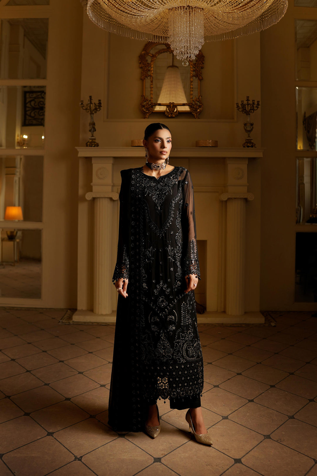 9005 - Aarzu Luxury Chiffon By Maryams