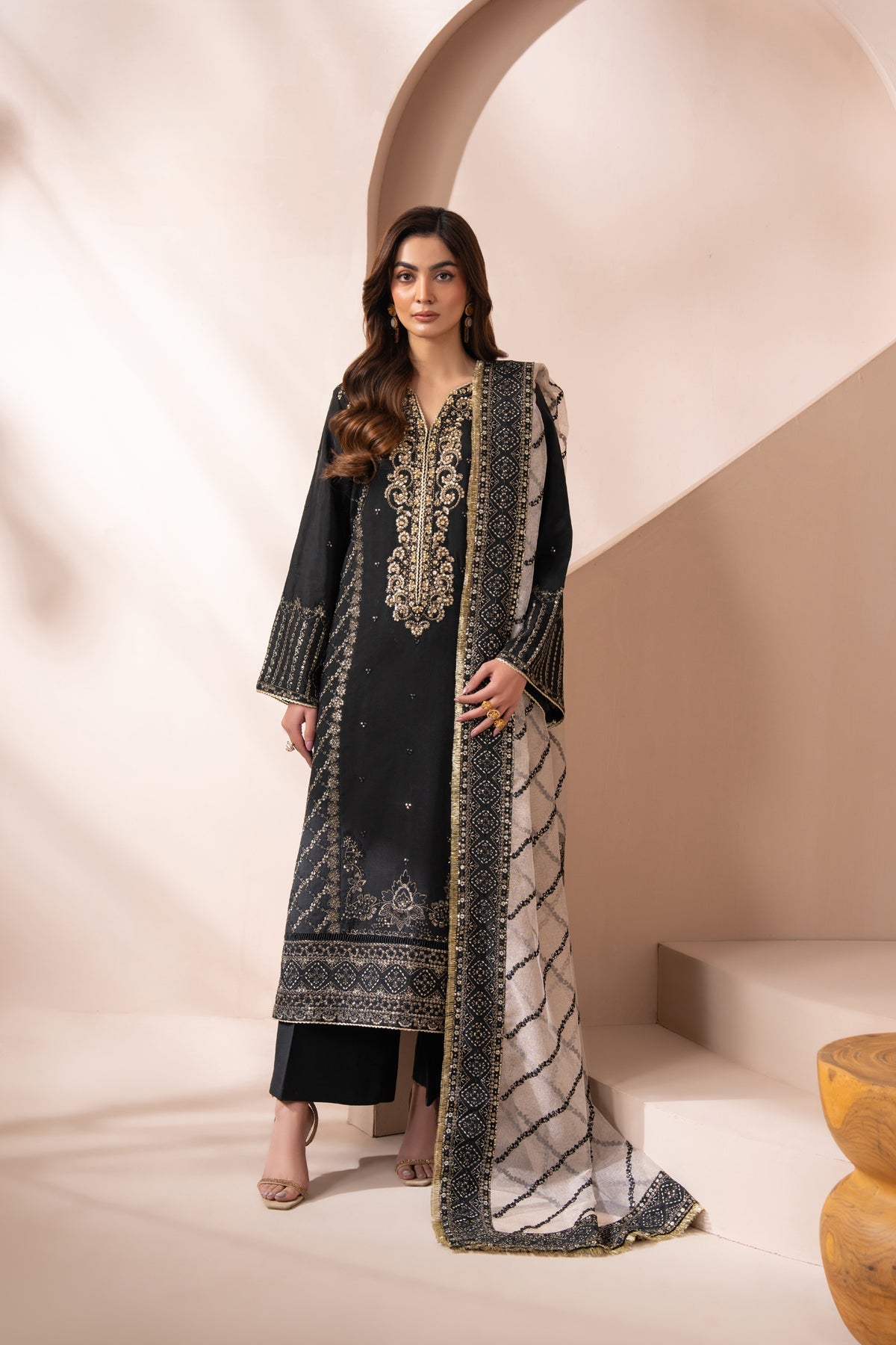 Ayaneh - Unstitched SIlk Edit By Xenia