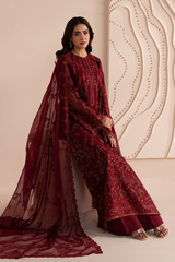 Red Ruby | Izhare Muhabbat Embroidered Collection By Lavish