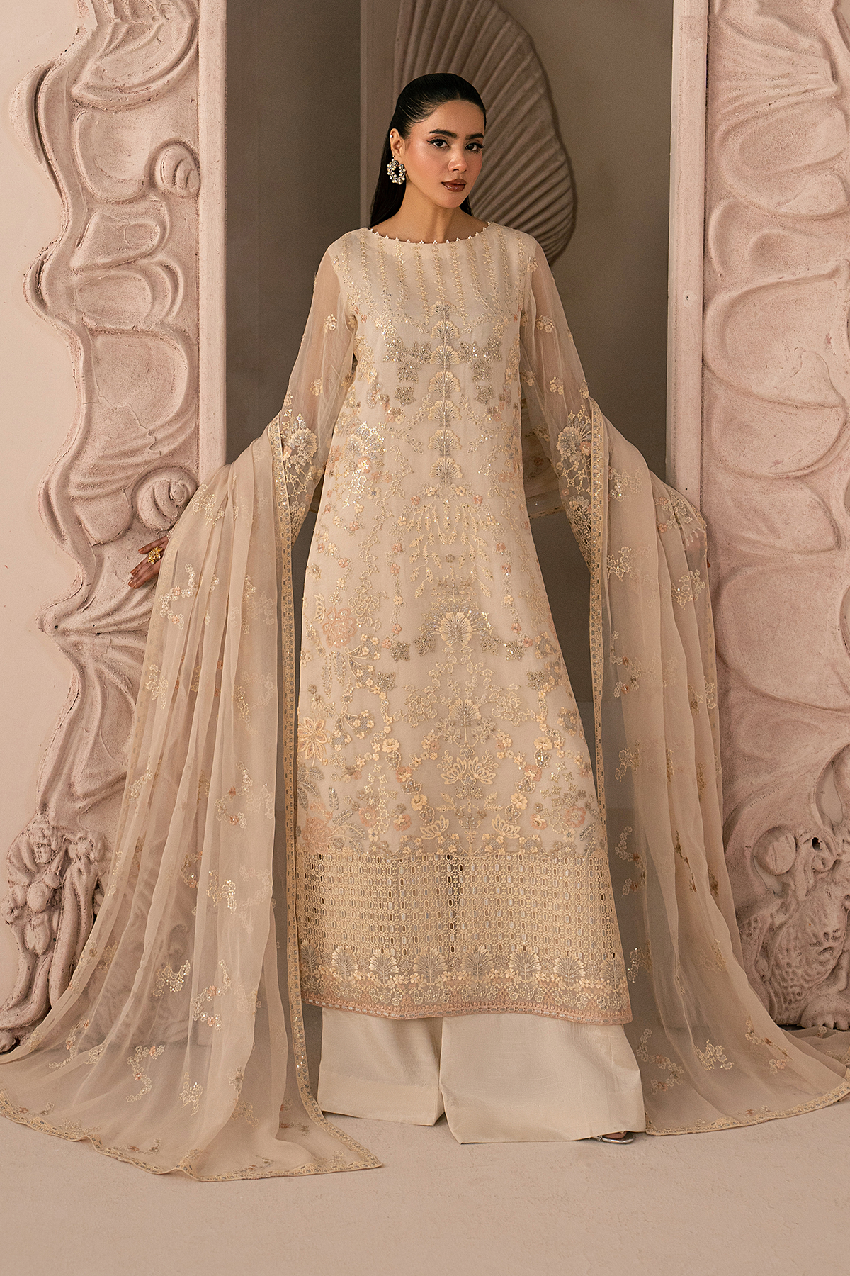 White Rose | Izhare Muhabbat Embroidered Collection By Lavish