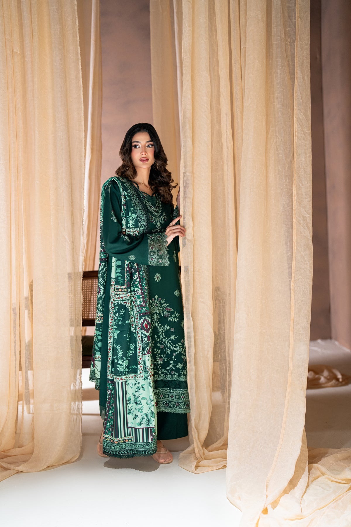 Dastaan CRA-01-A | Rangrez-The Linen Edit