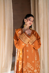 Sahar CRA-01-B | Rangrez-The Linen Edit