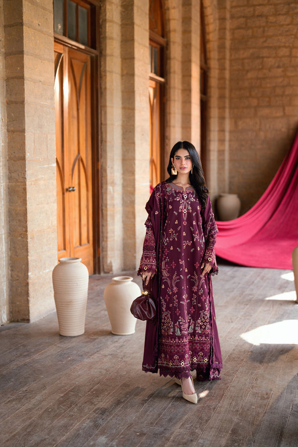 3A - Shades Of Winter Embroidered Collection By Florent