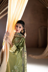 Meher CRA-04-B | Rangrez-The Linen Edit