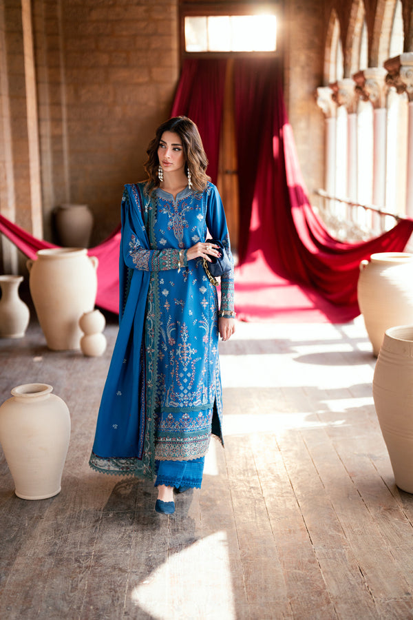 3B - Shades Of Winter Embroidered Collection By Florent
