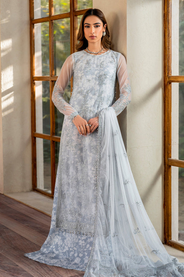 Stella | ZRI-02 | Iris Formal Unstitched By Zarif