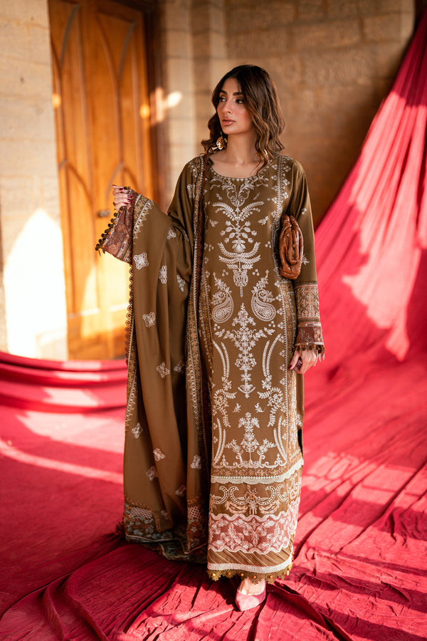6A - Shades Of Winter Embroidered Collection By Florent