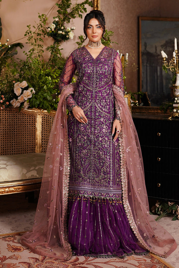 Elayha - A-8002 | Aarzu Unstitched Collection '24 By Maryam's