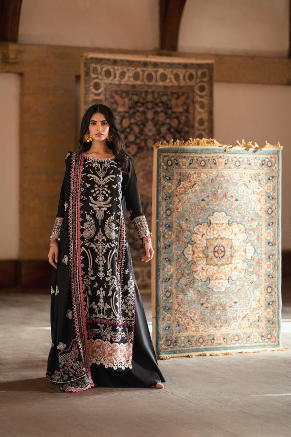 6B - Shades Of Winter Embroidered Collection By Florent