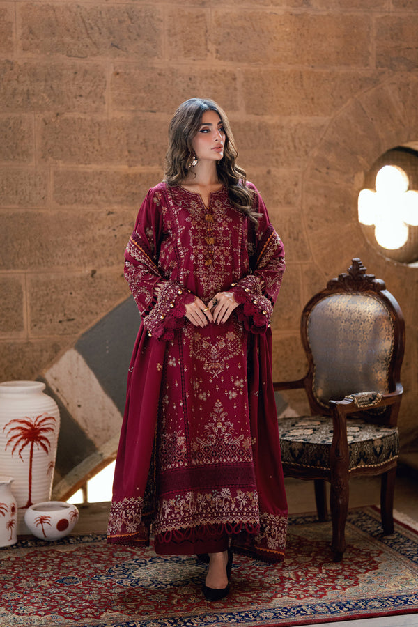 1B - Shades Of Winter Embroidered Collection By Florent
