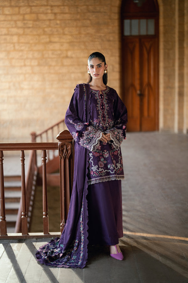7A - Shades Of Winter Embroidered Collection By Florent