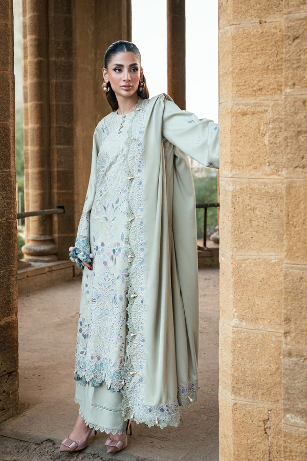 8A - Shades Of Winter Embroidered Collection By Florent