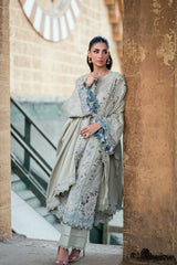 8A - Shades Of Winter Embroidered Collection By Florent