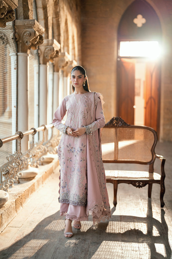 8B - Shades Of Winter Embroidered Collection By Florent