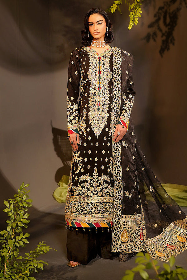 Kanwal-BR-03 | Bekhudi Raw Silk By Maryam's