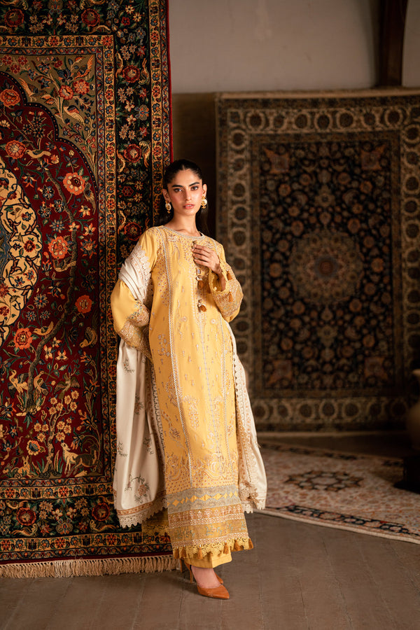 5B - Shades Of Winter Embroidered Collection By Florent
