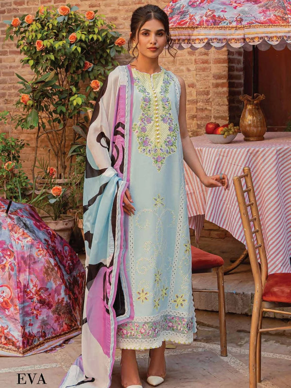 Lawn - Hemline EVA 2-B Vol 23 by Mushq